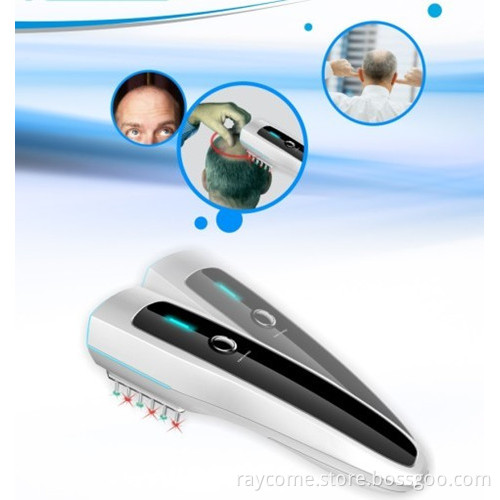 Hair Growth Electric Scalp Stimulator Hair Growth Shampoo Partner Laser Hair Therapy Machine , Hair Care And Growth Laser Comb